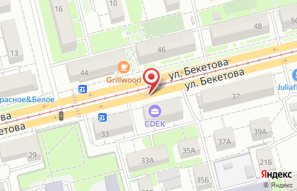 Арт ФОТО на улице Бекетова на карте
