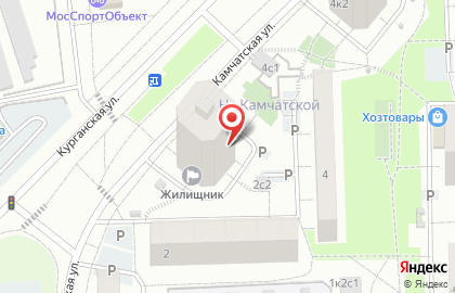 Отделение службы доставки Boxberry на Камчатской улице на карте