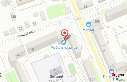 Компания по изготовлению мебели под заказ в Железнодорожном районе на карте