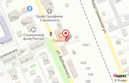 Банкетный зал в Махачкале на карте