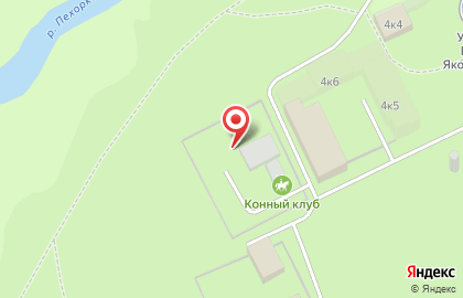 Конный клуб Преображение на карте