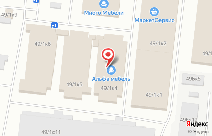+1000 на площади Сибиряков-Гвардейцев на карте