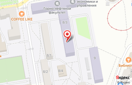 Факультет трубопроводного транспорта (ФТТ) УГНТУ, Уфимского государственного нефтяного технического университета на карте