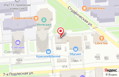Сауна Семейная в Ижевске на карте