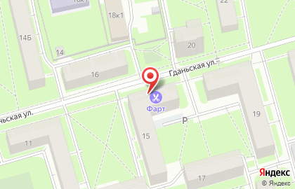 Парикмахерская Фарт на карте