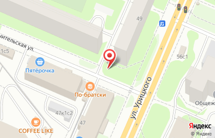 Магазин Мясные продукты на улице Урицкого на карте