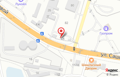 Автокомплекс в Ворошиловском районе на карте