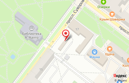 Шиномонтажная мастерская в Санкт-Петербурге на карте