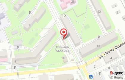 Киоск по ремонту обуви на улице Ушинского на карте