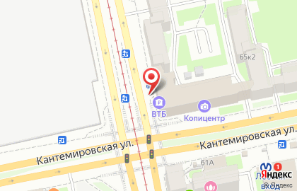 Универсальный магазин на Лесном проспекте на карте