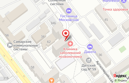 Массажный Кабинет №1 на улице Луначарского на карте