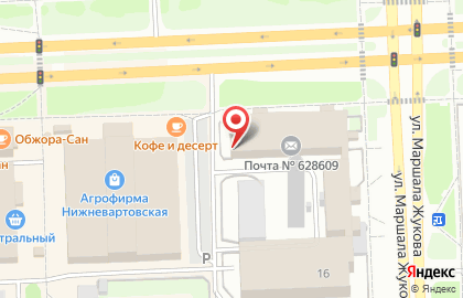 Управление специальной связи по Тюменской области на карте