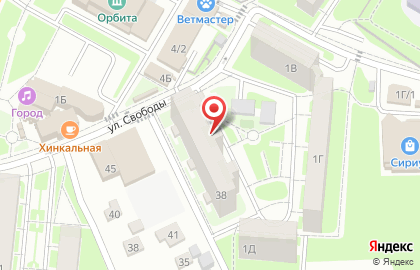 Дингост на карте
