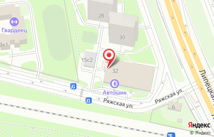 Автосервис в Москве на карте