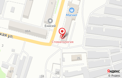 Стоматологический кабинет в Ленинск-Кузнецком на карте