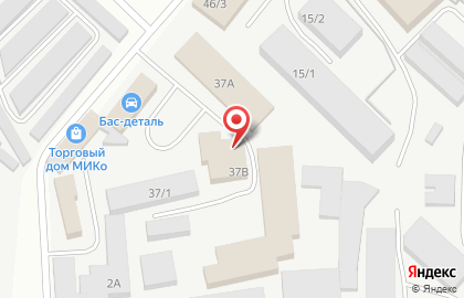 Производственная компания Данила Мастер в Советском районе на карте