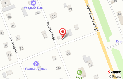 Мебельная компания на Тополиной улице на карте