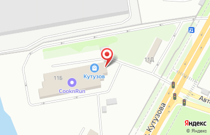 Мебельная фабрика SV-мебель на улице Кутузова на карте