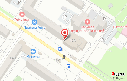 Банкомат Открытие на улице Академика Бардина на карте