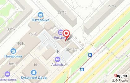 Супермаркет Fresco на Московском проспекте на карте