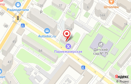 Оптика Гамма на Петровской улице на карте