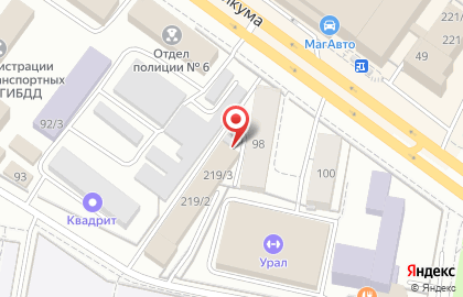 Полиграфическая компания РадугаПринт в Октябрьском районе на карте