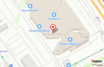 Фирменный салон мебели Arva на улице Бутаково на карте