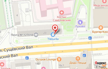 Группа компаний Карекс на улице Сущёвский Вал на карте