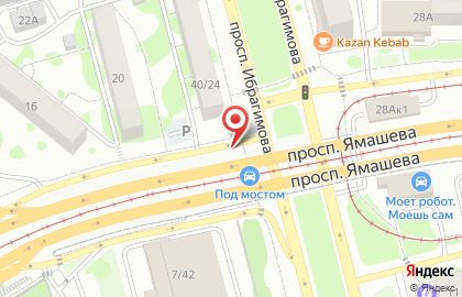 Техцентр Под мостом на карте