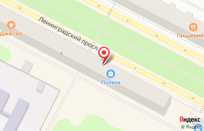 Микрокредитная компания Центр Денежной Помощи-Центр на Ленинградском проспекте на карте