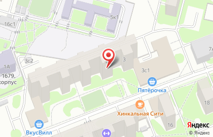 Алкомаркет Винлаб в Коптево на карте