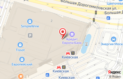Магазин свежевыжатых соков Juice City на площади Киевского Вокзала на карте