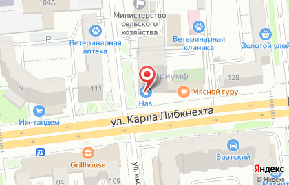 Аптека Апрель на улице Карла Либкнехта на карте