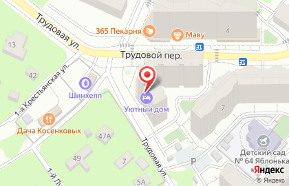 Супермаркет Магнит в Москве на карте
