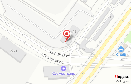 Трак на проспекте Маршала Жукова на карте
