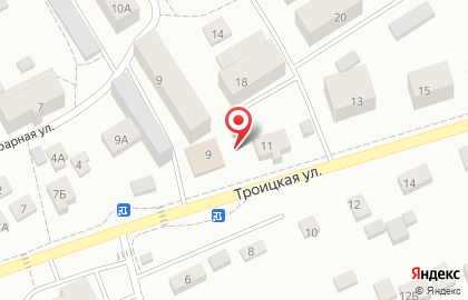 Продуктовый магазин в Тюмени на карте