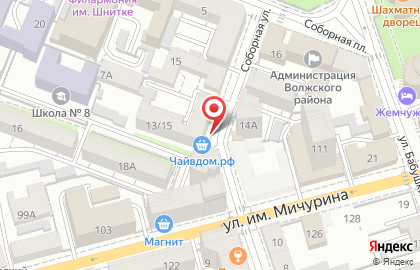 Продуктовый магазин Добро-маркет на Соборной улице на карте