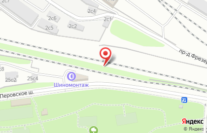 Вертикаль на Перовском шоссе на карте
