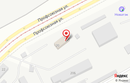 Служба заказа легкового транспорта ТНТ в Орджоникидзевском районе на карте