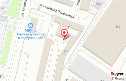 Центр Дезинфекции на улице Адмирала Макарова на карте
