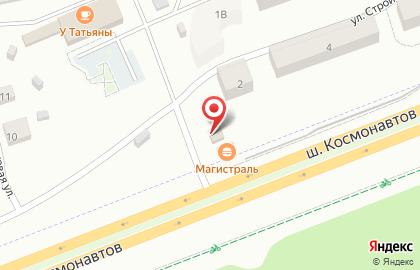 Автомойка Чайка на улице Строителей на карте