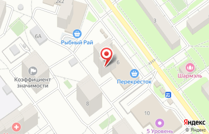 Перекресток в Балашихе на карте