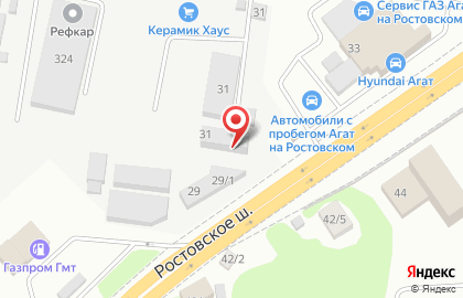 Компания ПожЗащита.RU на ​Ростовском шоссе на карте