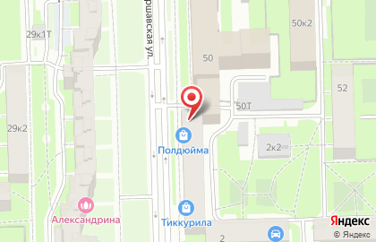 Аптека Алоэ на Варшавской улице на карте