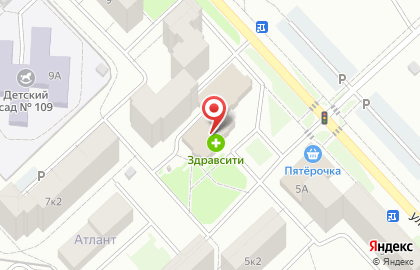 Магазин зоотоваров Теремок в Дзержинском районе на карте