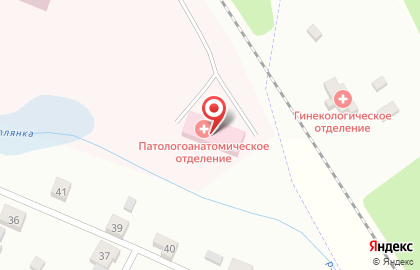 Морг, ЦРБ на карте