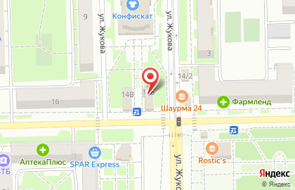МТС-Банк на проспекте Богдана Хмельницкого на карте