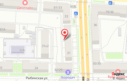 Айкрафт в Кировском районе на карте