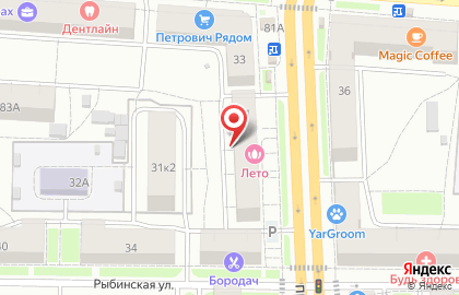 Чайкофский в Кировском районе на карте
