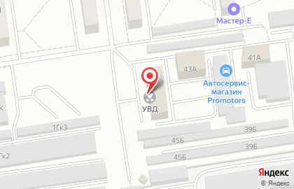 Отдел полиции МВД России по Свердловской области в Екатеринбурге на карте